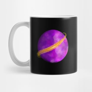 purple moon Mug